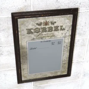KORBEL ビンテージ パブミラー メニューボード