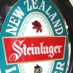 Steinlager ビンテージ パブミラー