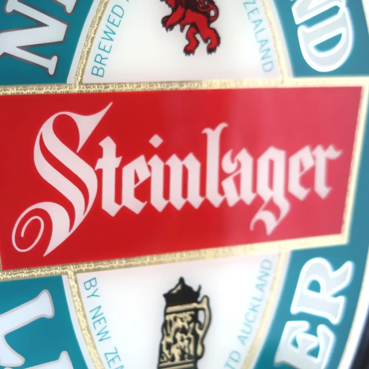 Steinlager ビンテージ パブミラー