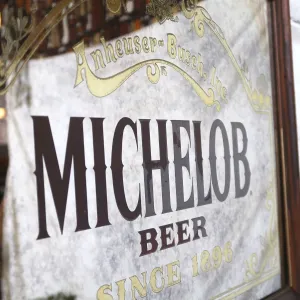 MICHELOB ビンテージ パブミラー