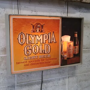 OLYMPIA GOLD ビンテージ ライトサイン