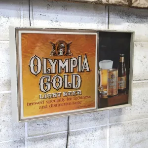 OLYMPIA GOLD ビンテージ ライトサイン