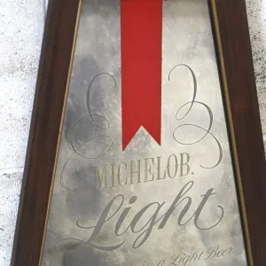 MICHELOB Light ビンテージ パブミラー