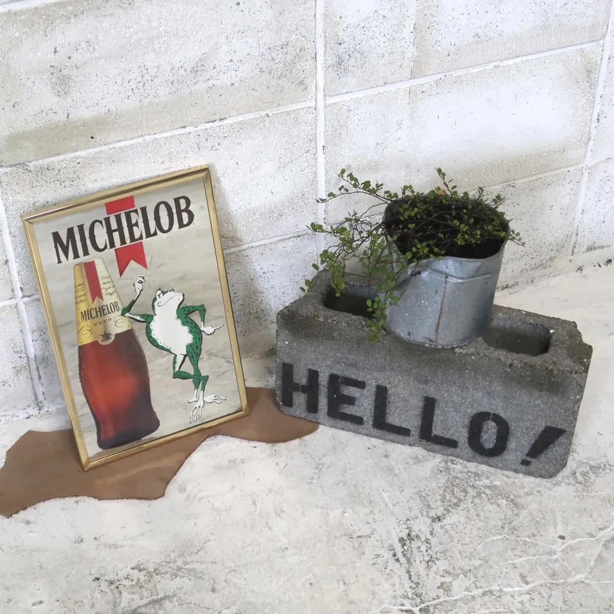 MICHELOB ビンテージ パブミラー