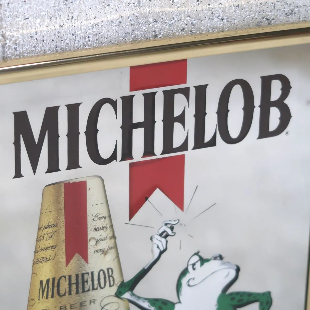 MICHELOB ビンテージ パブミラー