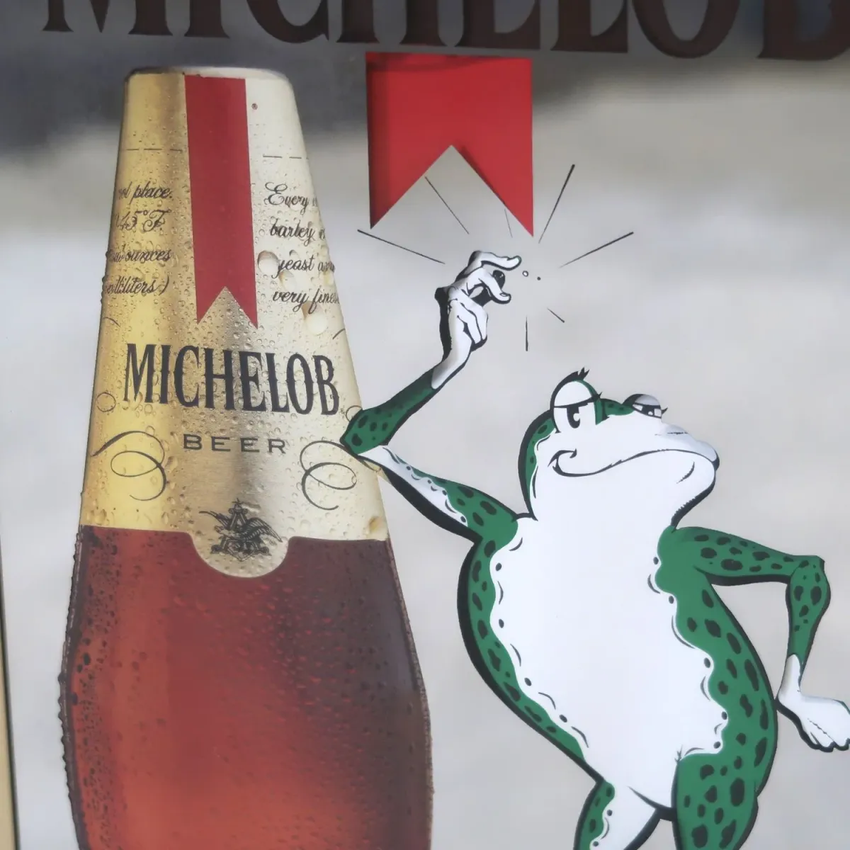 MICHELOB ビンテージ パブミラー