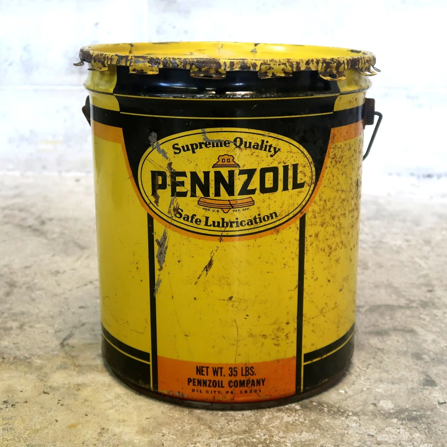 希少ビッグサイズ　VINTAGE PURITAN PENN オイル缶アンティーク 希少ビッグサイズ VINTAGE PURITAN PENN オイル缶アンティーク