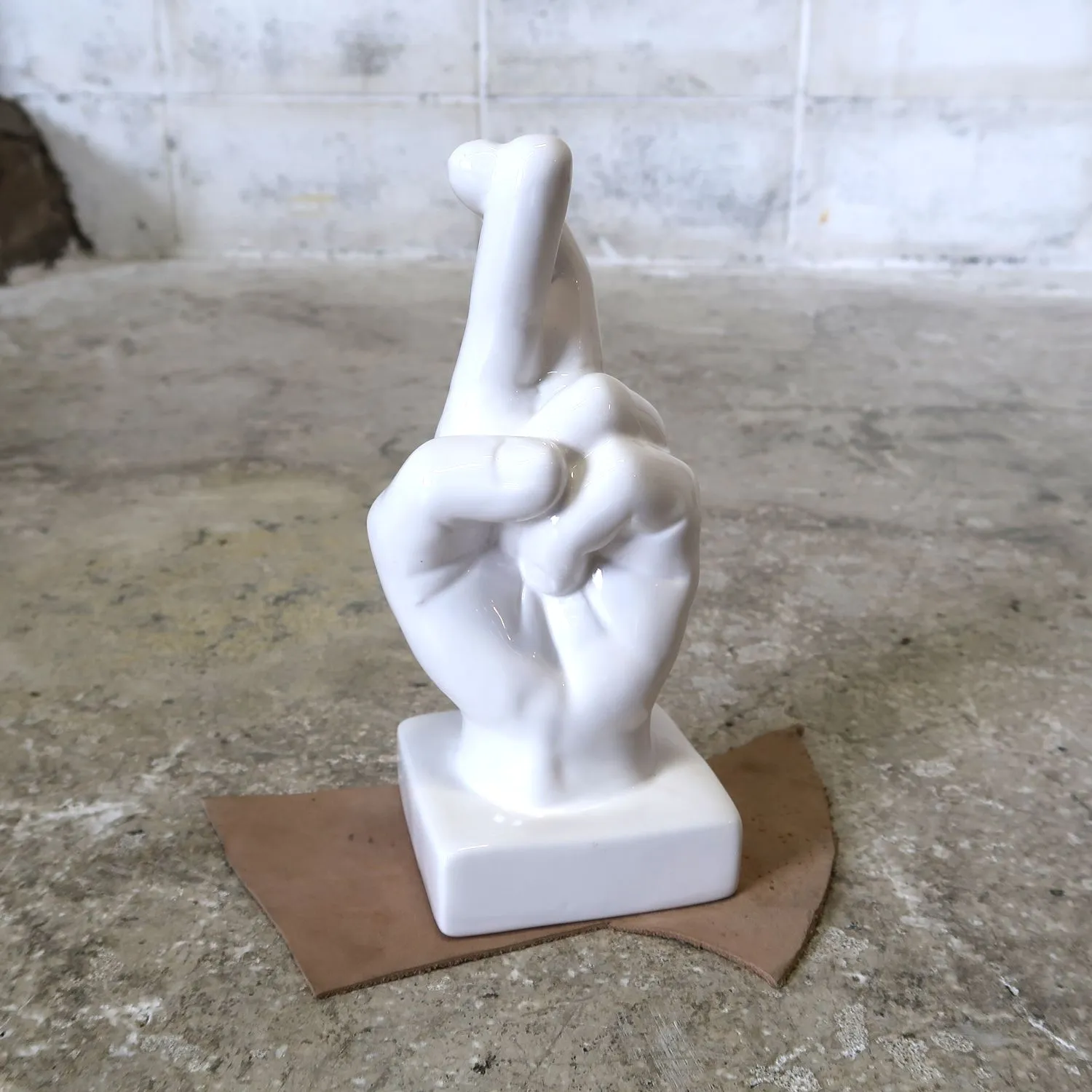 ビンテージ セラミック ハンドサインオブジェ ｜ glow ANTIQUES