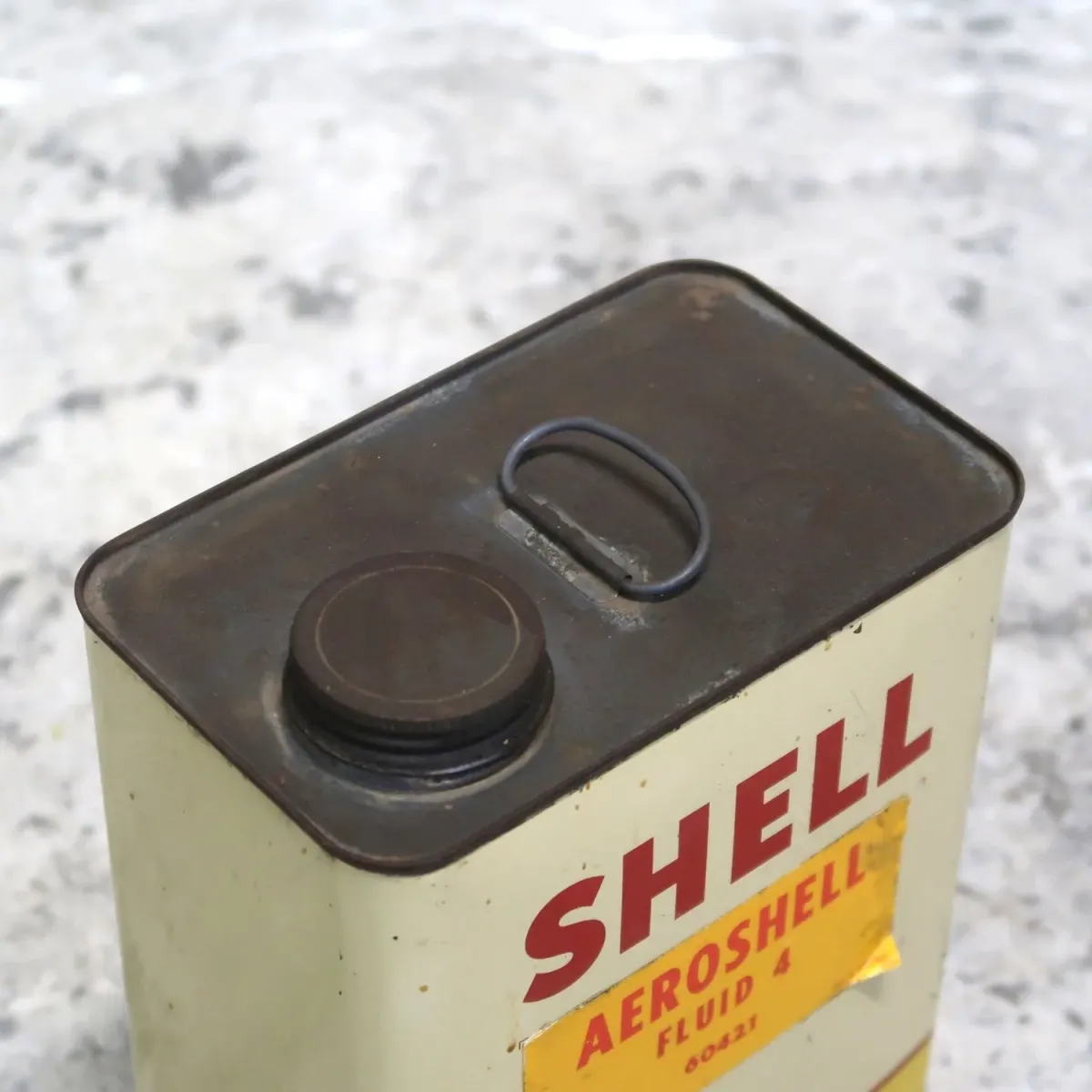 SHELL ビンテージ オイル缶 ｜ glow ANTIQUES