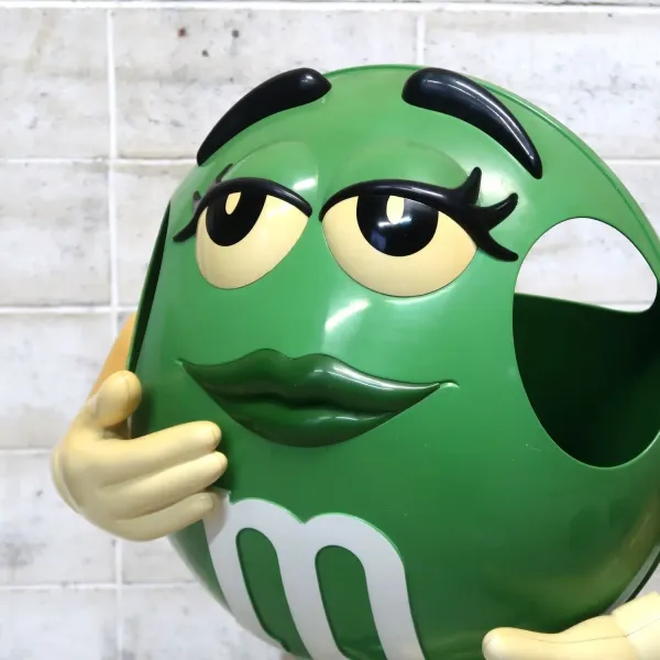 M&M's グリーン 大型 ストアディスプレイ