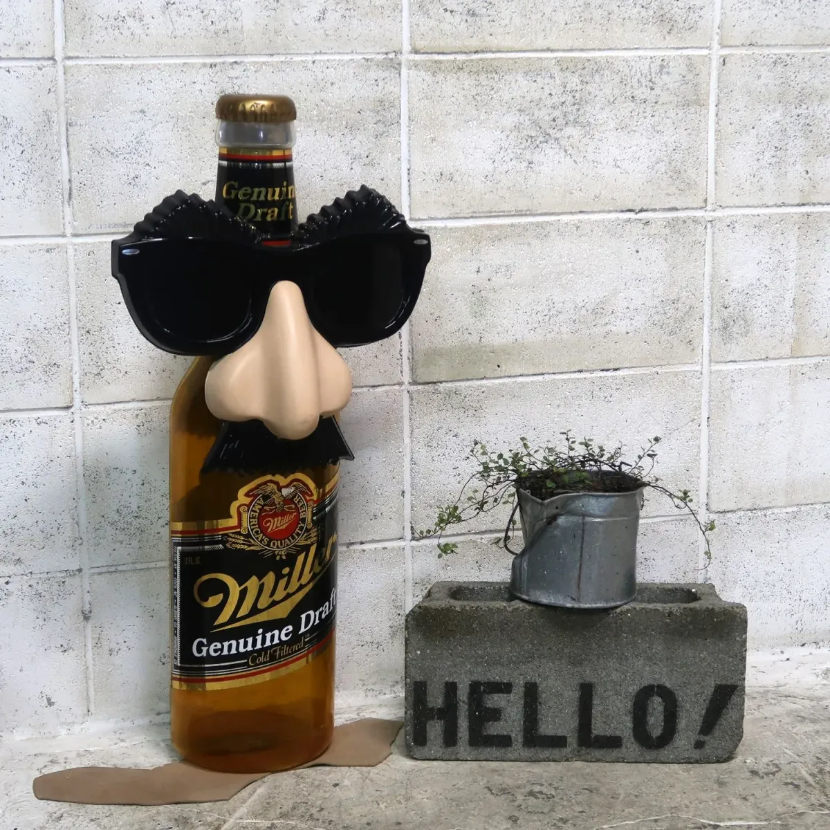 Miller Beer ボトル ウォールサイン