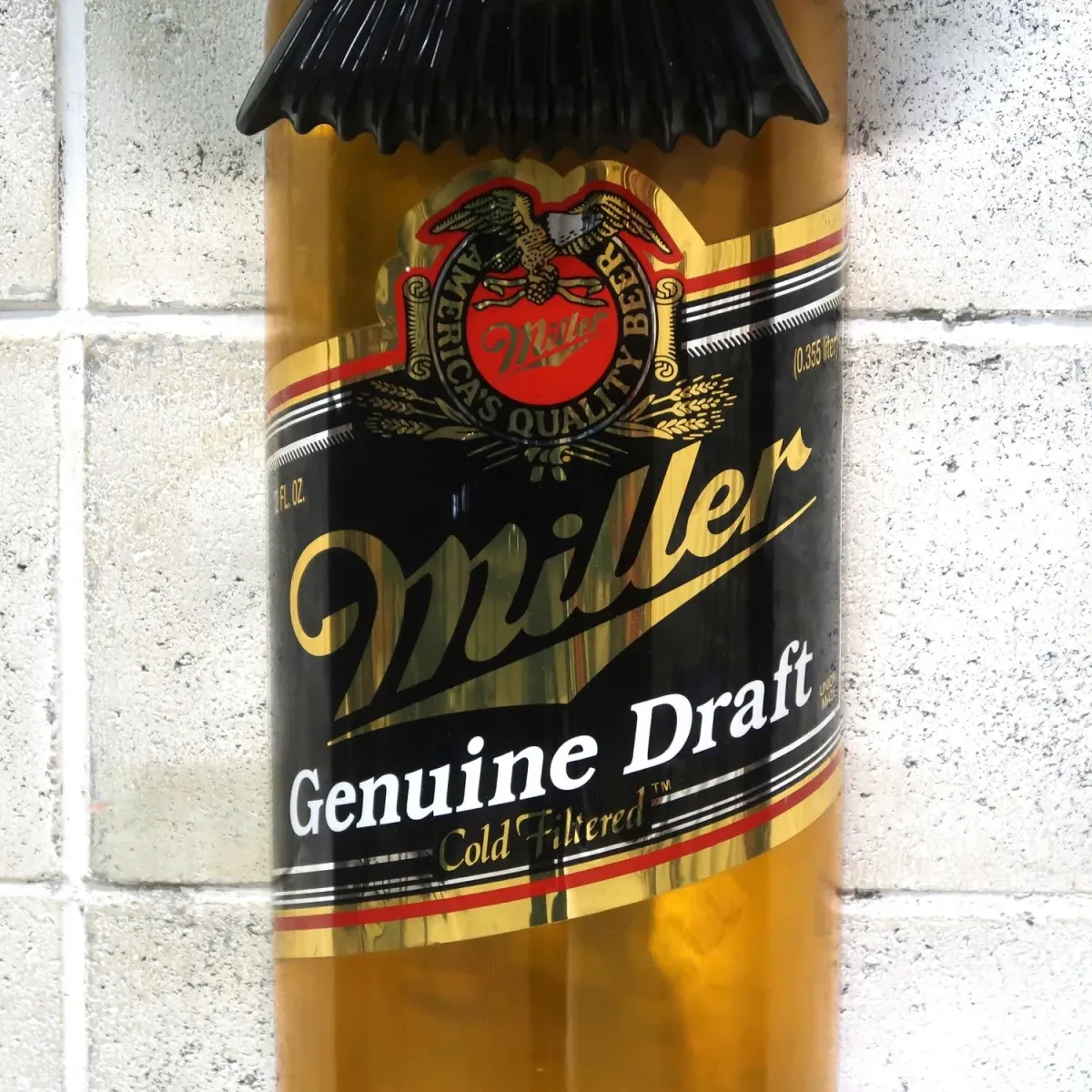 Miller Beer ボトル ウォールサイン