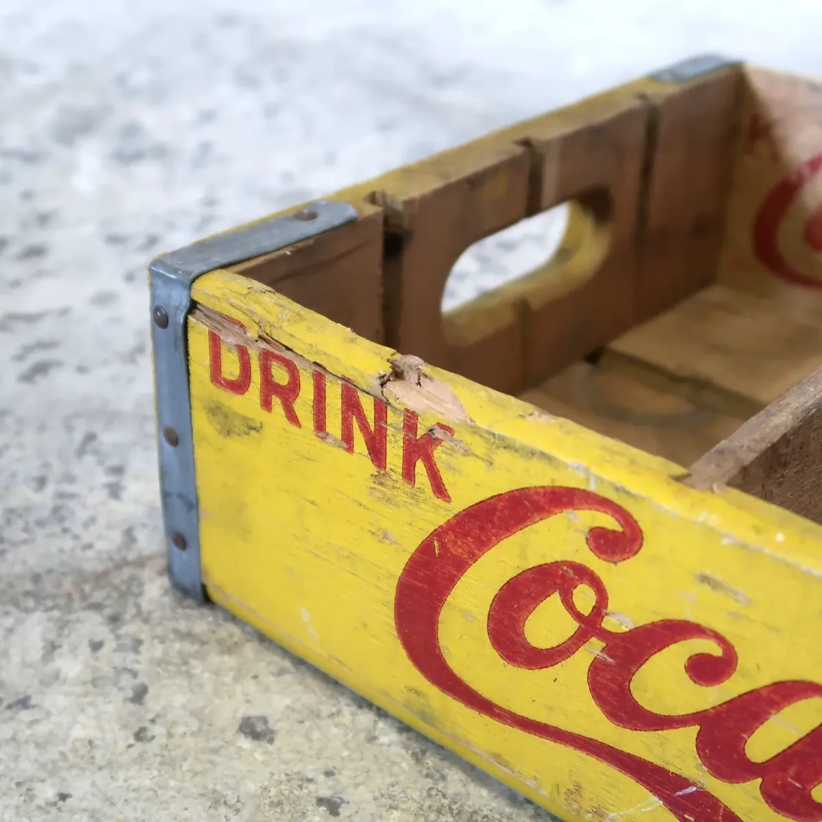 コカコーラ ビンテージ ウッドボックス