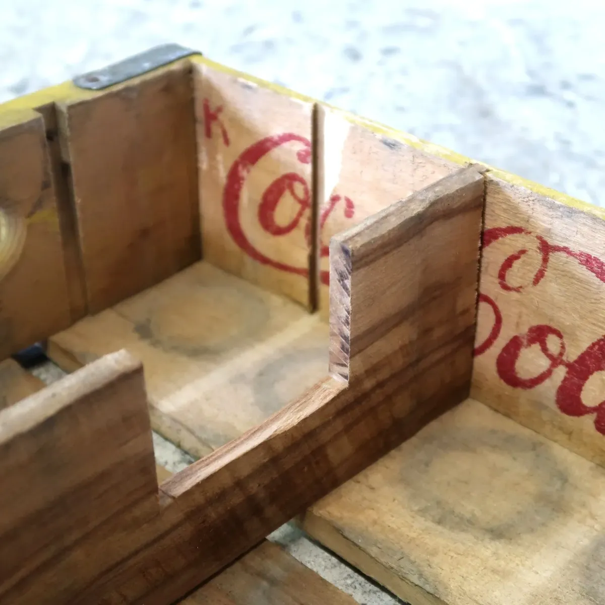 コカコーラ ビンテージ ウッドボックス