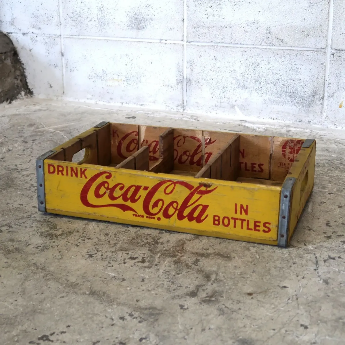 コカコーラ ビンテージ ウッドボックス