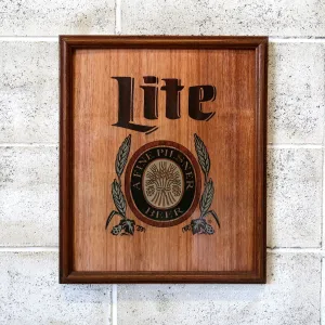 Miller Lite ビンテージ ウォールサイン