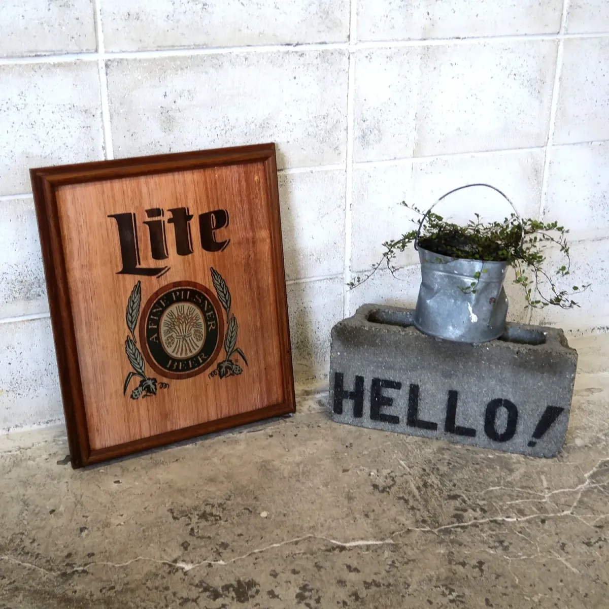 Miller Lite ビンテージ ウォールサイン