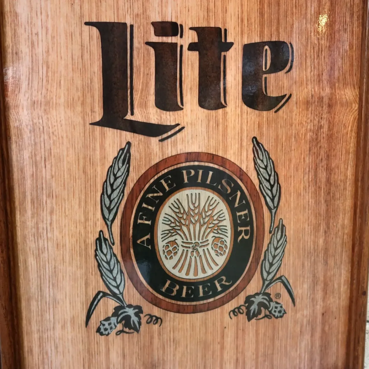 Miller Lite ビンテージ ウォールサイン