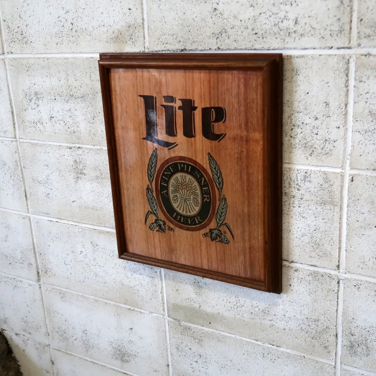 Miller Lite ビンテージ ウォールサイン