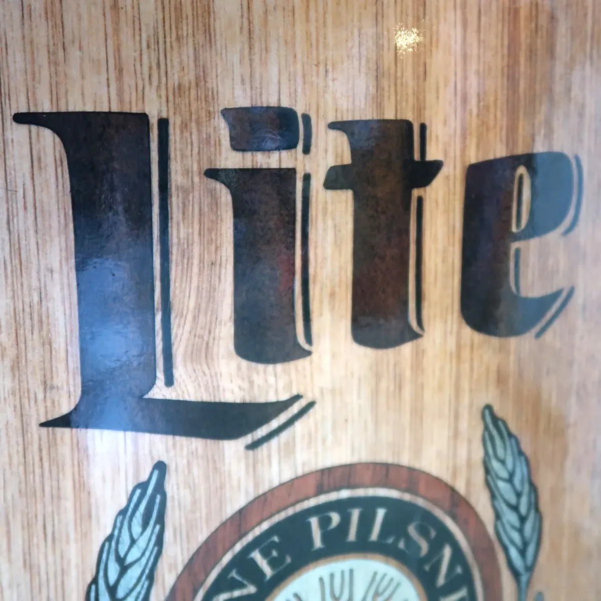 Miller Lite ビンテージ ウォールサイン