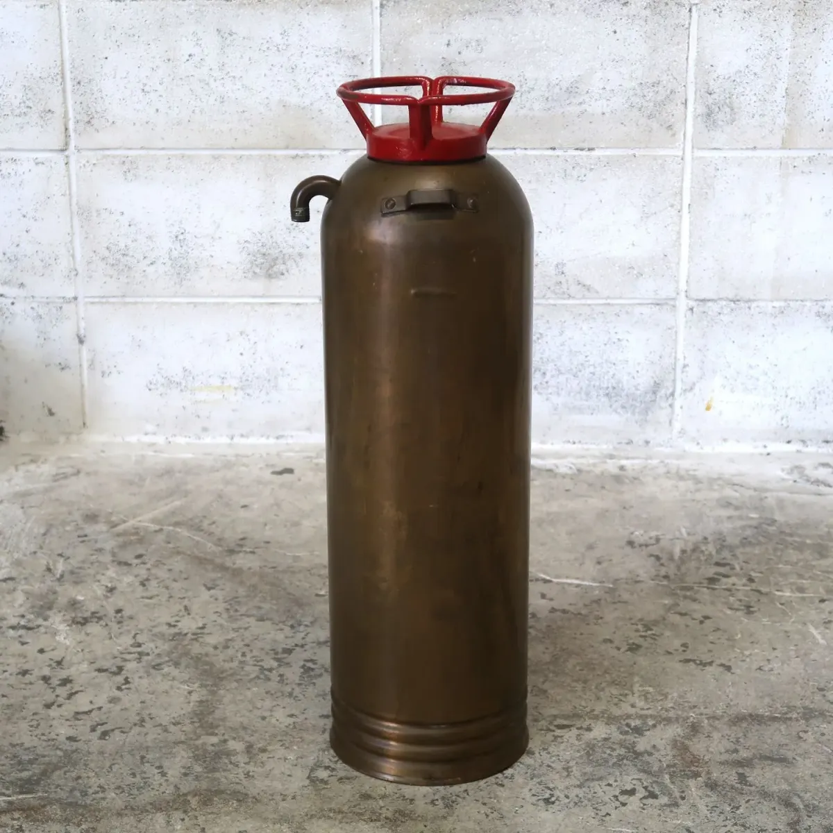 ビンテージ 消火器 銅×真鍮