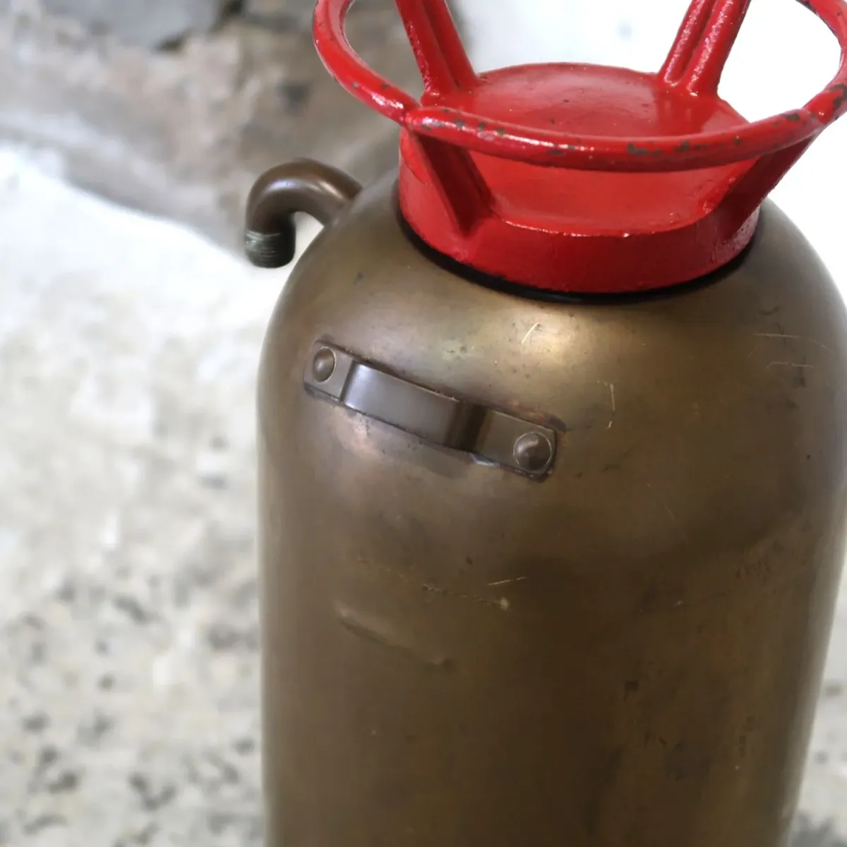 ビンテージ 消火器 銅×真鍮