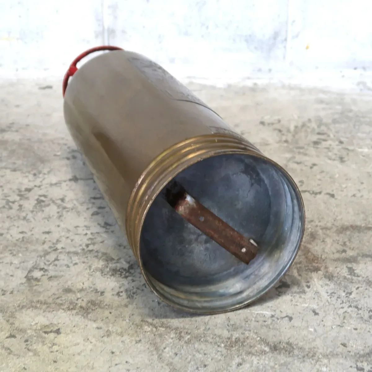 ビンテージ 消火器 銅×真鍮