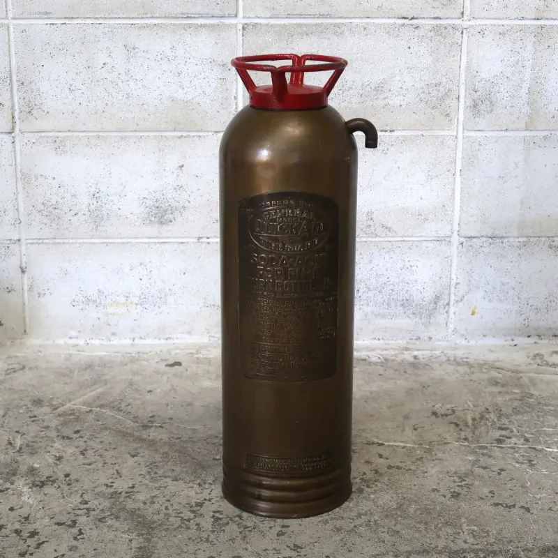 ビンテージ 消火器 銅×真鍮