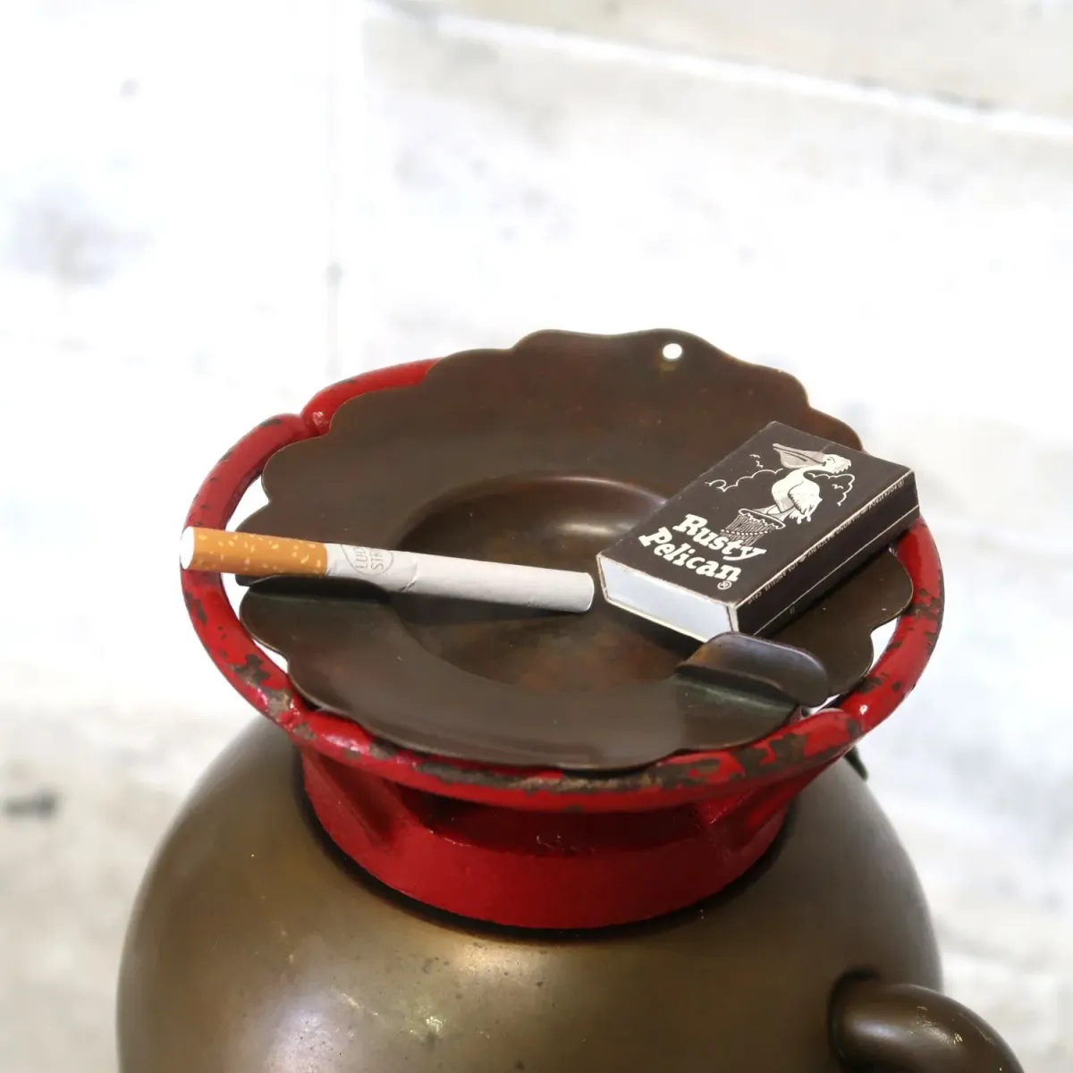 ビンテージ 消火器 銅×真鍮