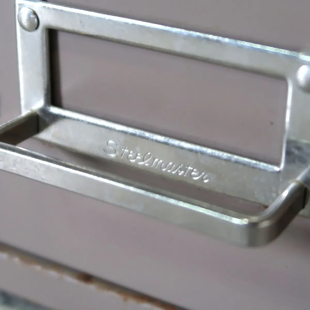 Steel master ビンテージ メタルキャビネット