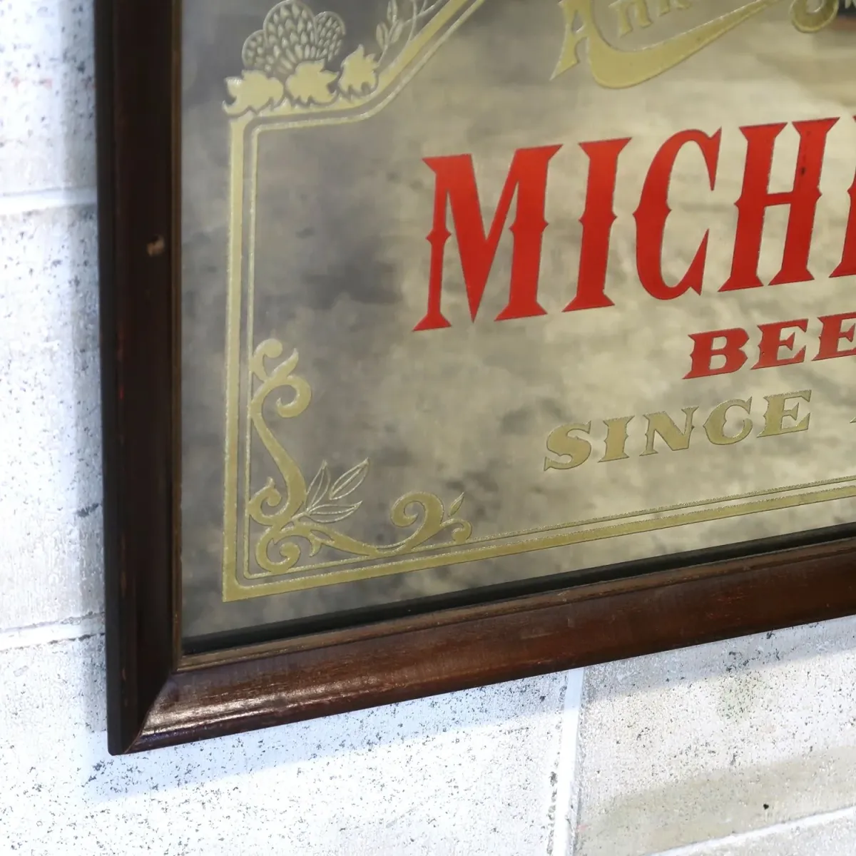 MICHELOB ビンテージ パブミラー