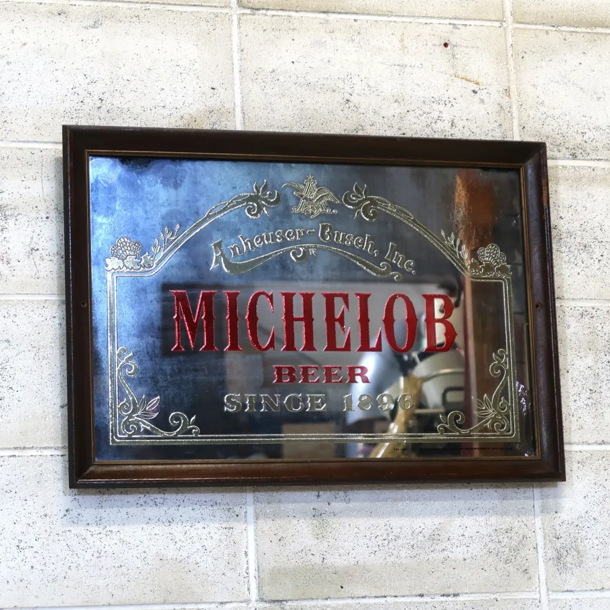 MICHELOB ビンテージ パブミラー
