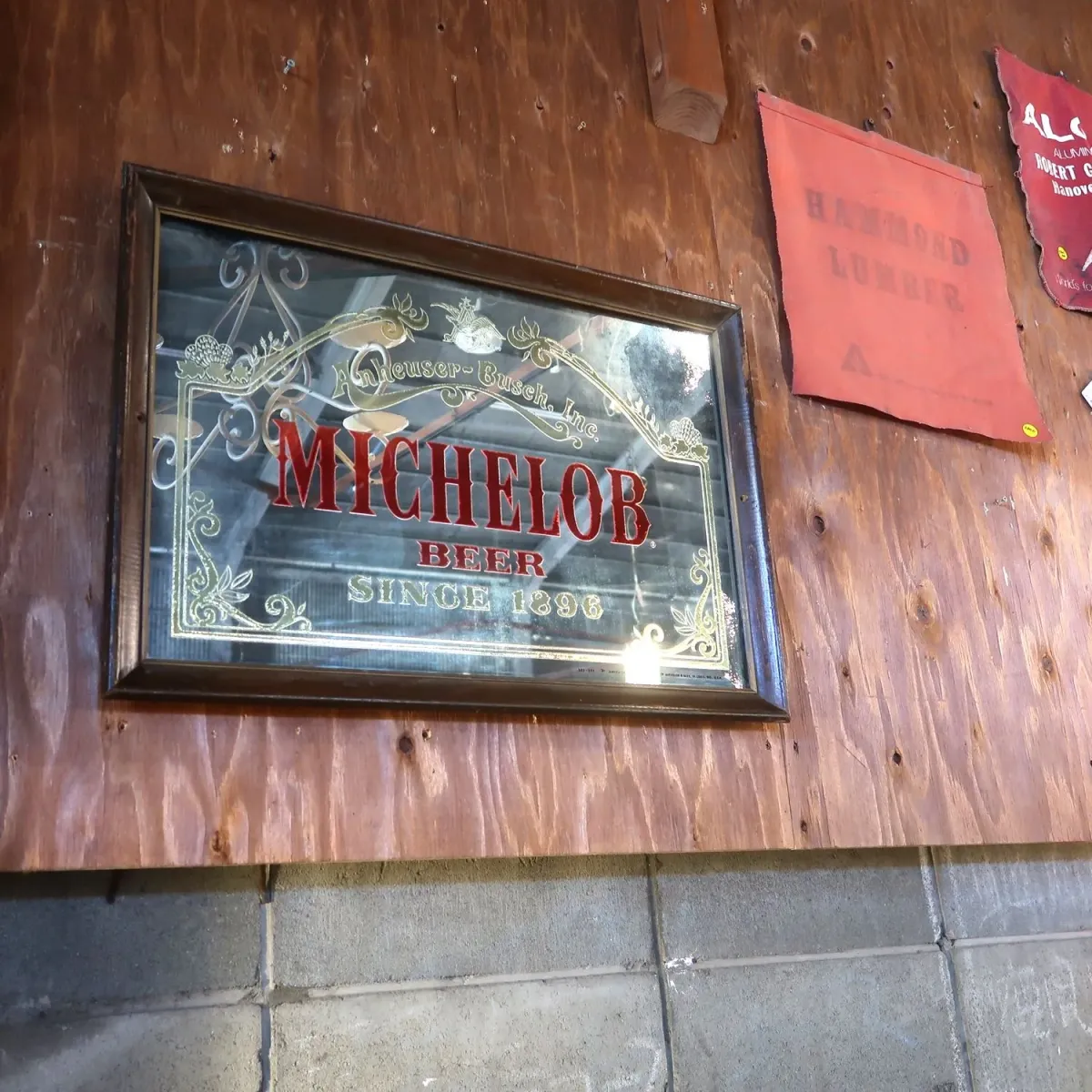MICHELOB ビンテージ パブミラー