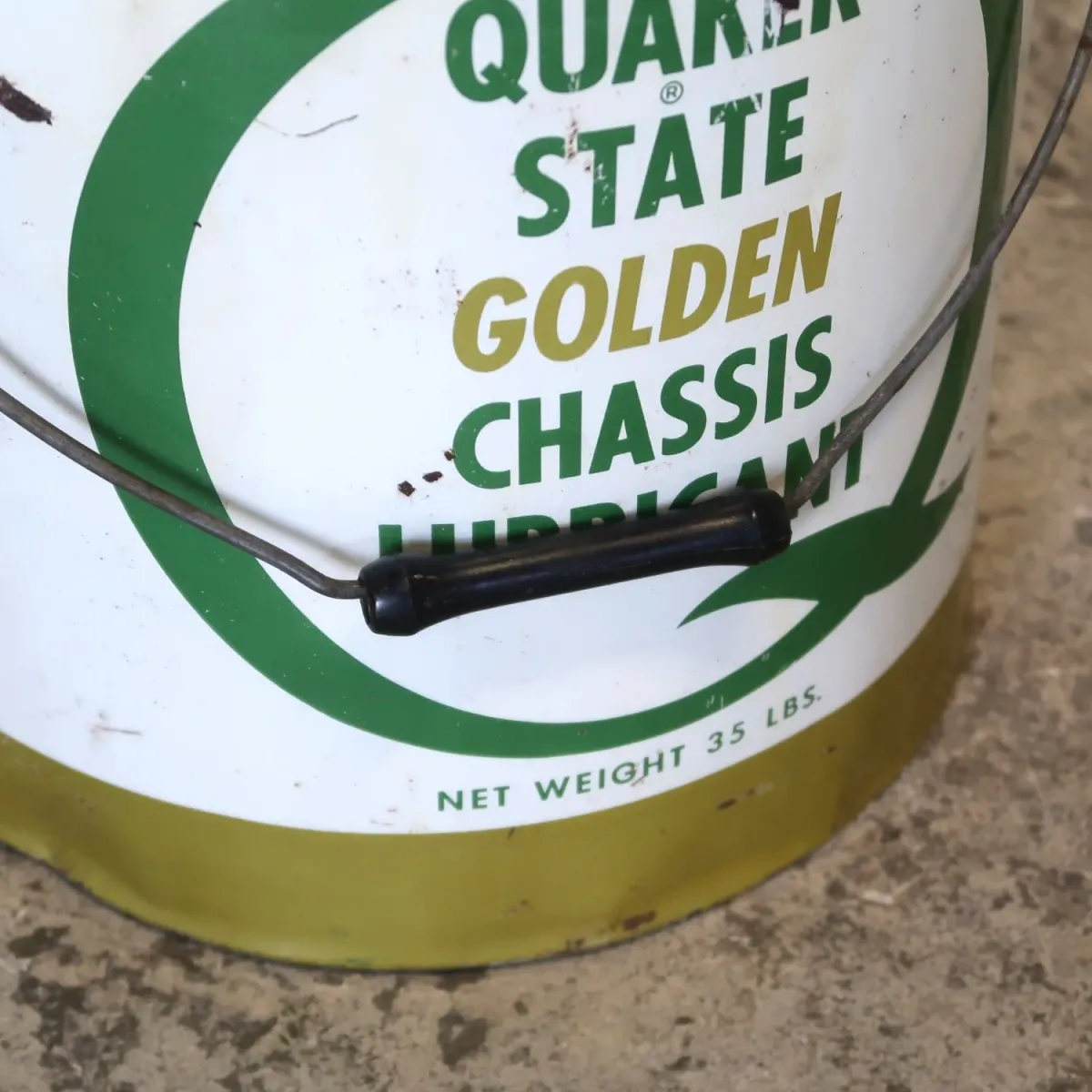 QUAKER STATE ビンテージ オイル缶