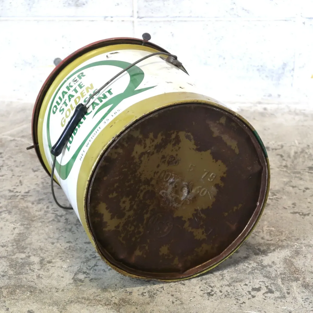 QUAKER STATE ビンテージ オイル缶