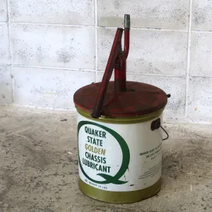 QUAKER STATE ビンテージ オイル缶
