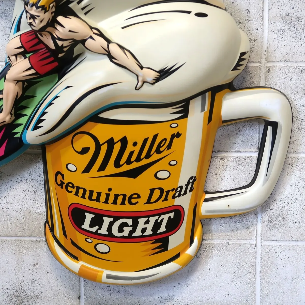 Miller LIGHT ウォールサイン
