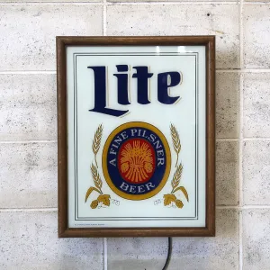 Miller Lite ビンテージ ライトサイン