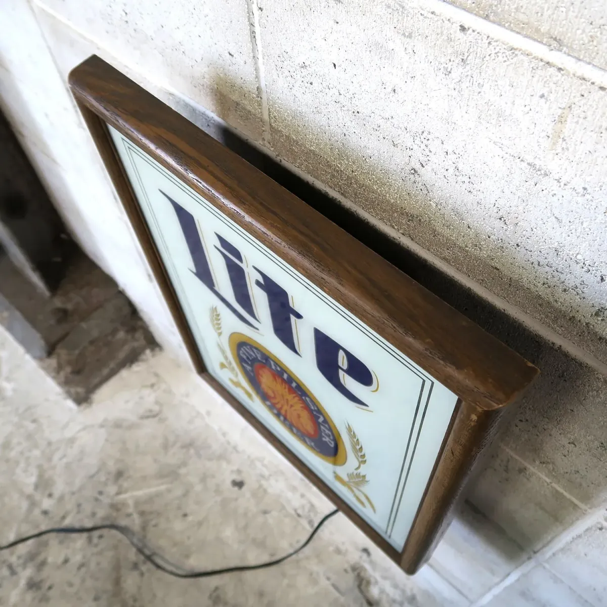 Miller Lite ビンテージ ライトサイン