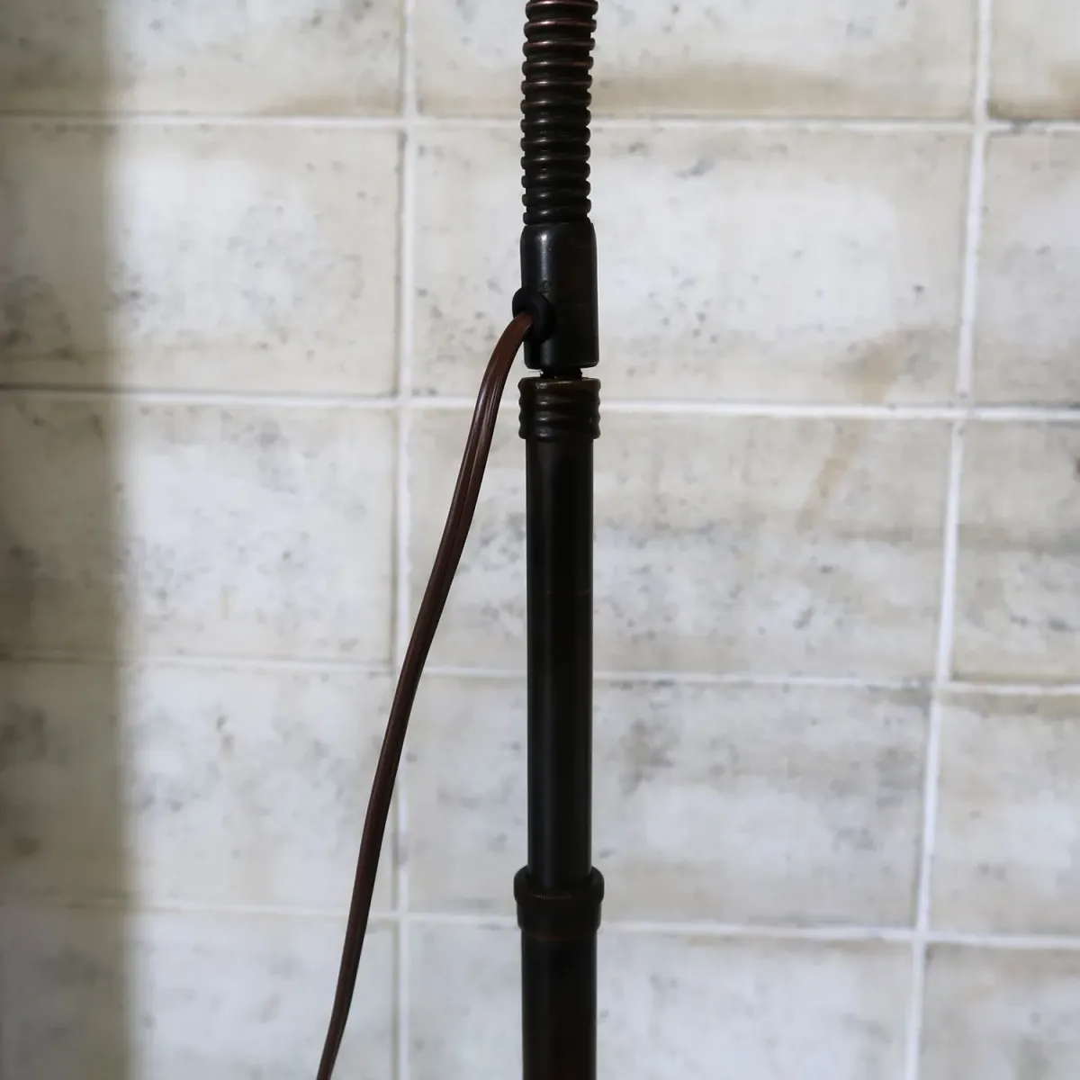 10's ADJUSTABLE ビンテージ インダストリアル フロアランプ