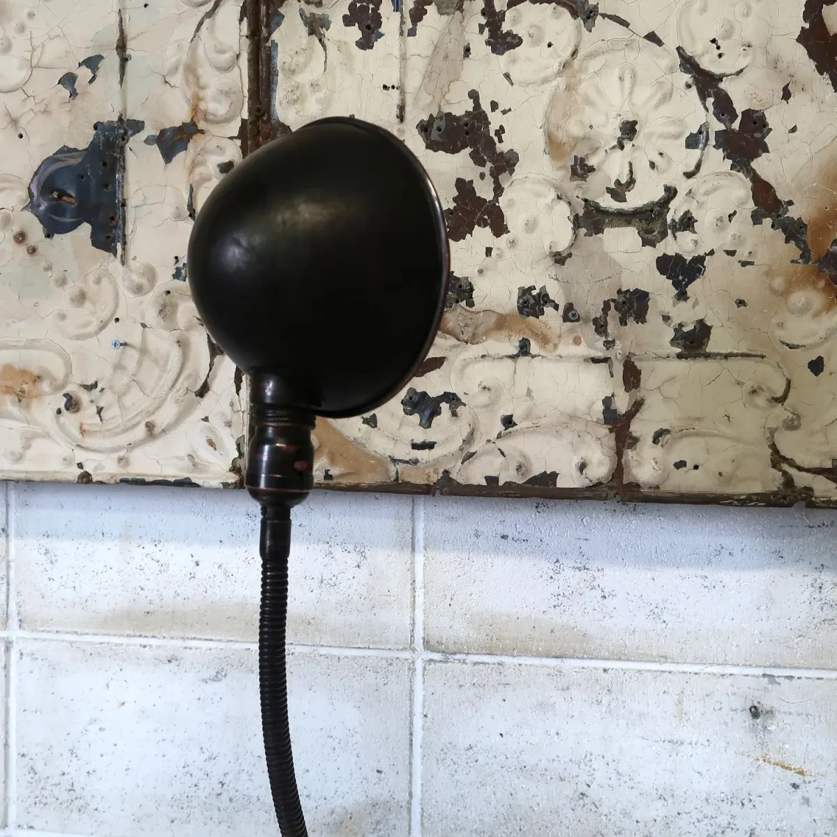 10's ADJUSTABLE ビンテージ インダストリアル フロアランプ