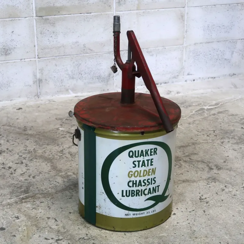 QUAKER STATE ビンテージ オイル缶