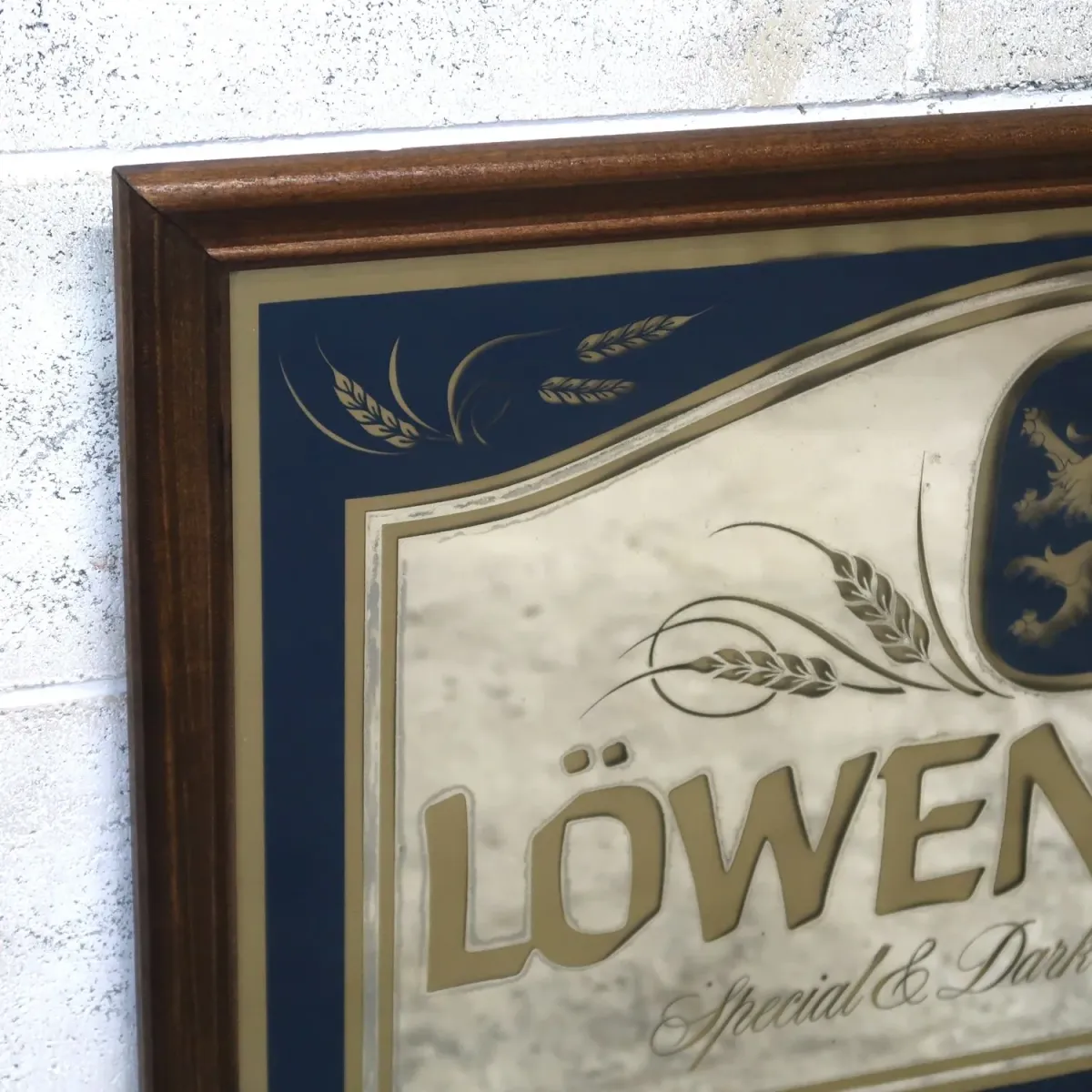 LOWENBRAU ビンテージ 大型パブミラー