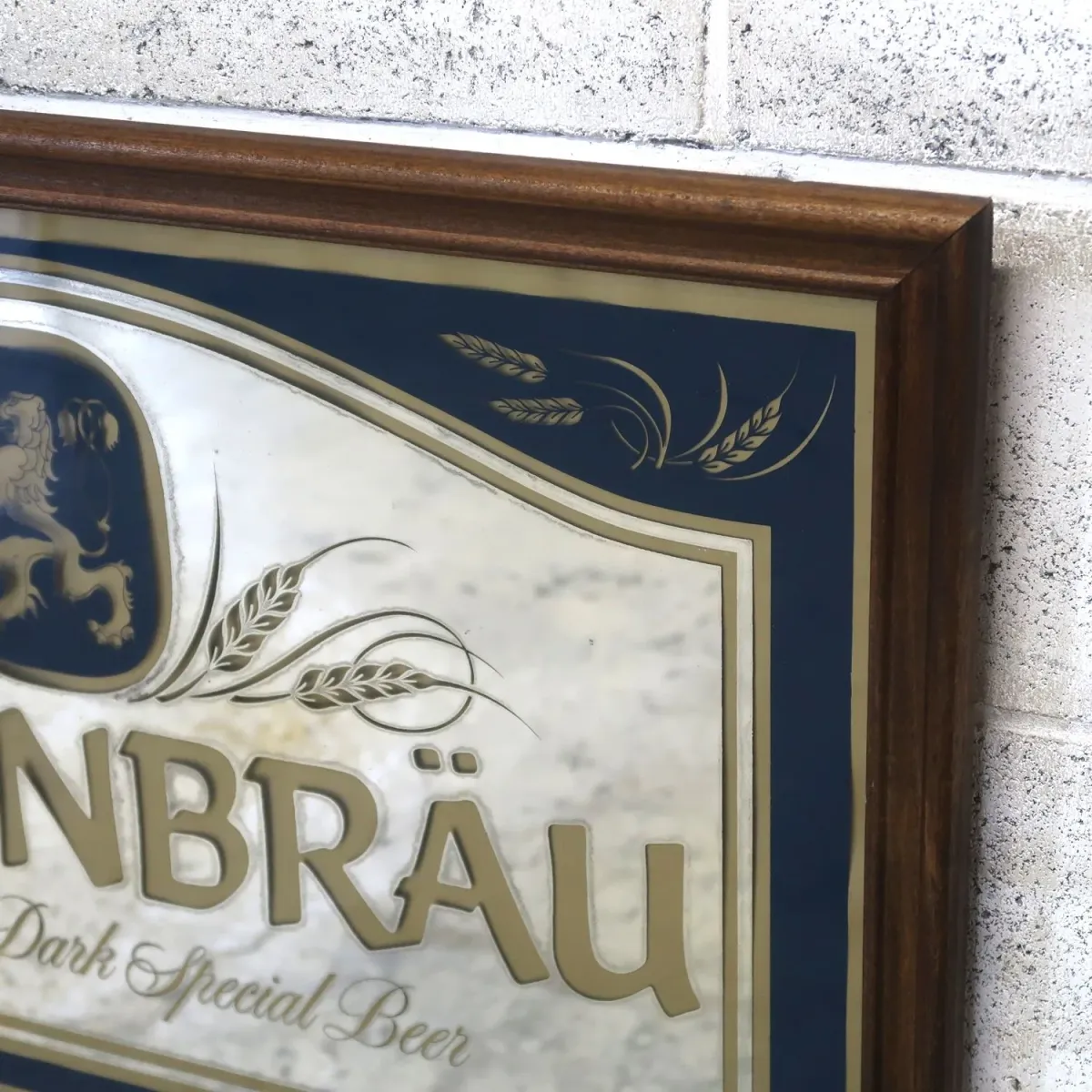 LOWENBRAU ビンテージ 大型パブミラー