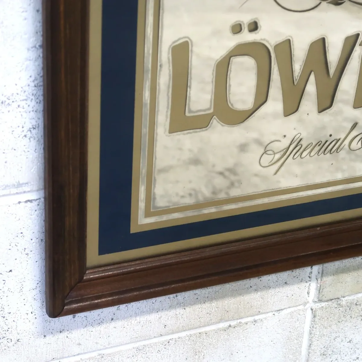LOWENBRAU ビンテージ 大型パブミラー