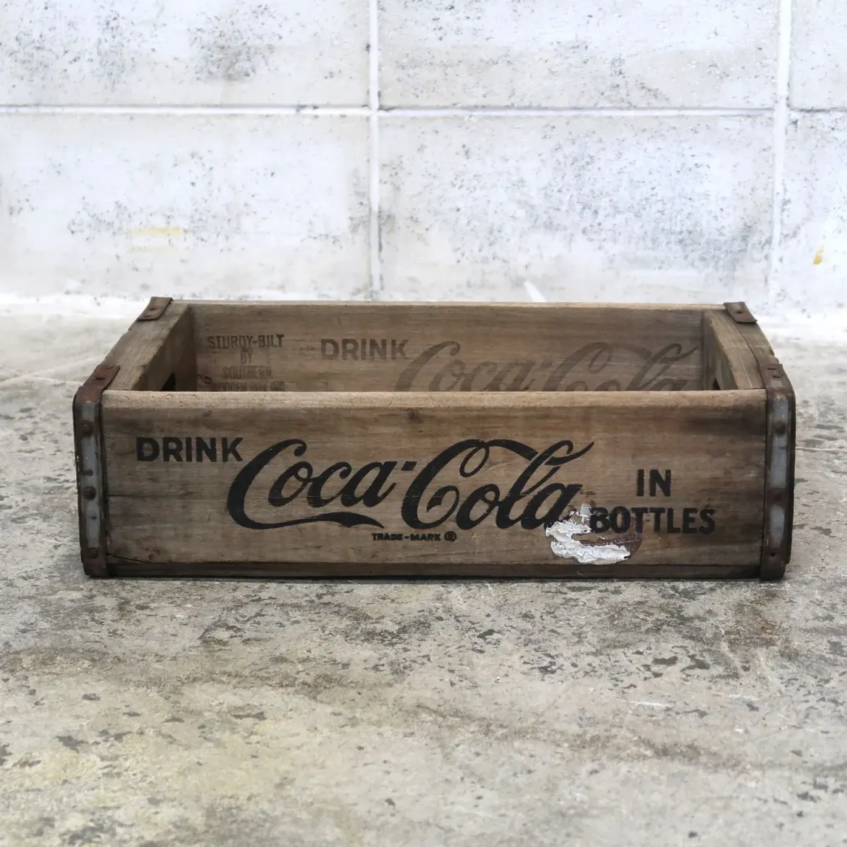 コカコーラ ビンテージ ウッドボックス