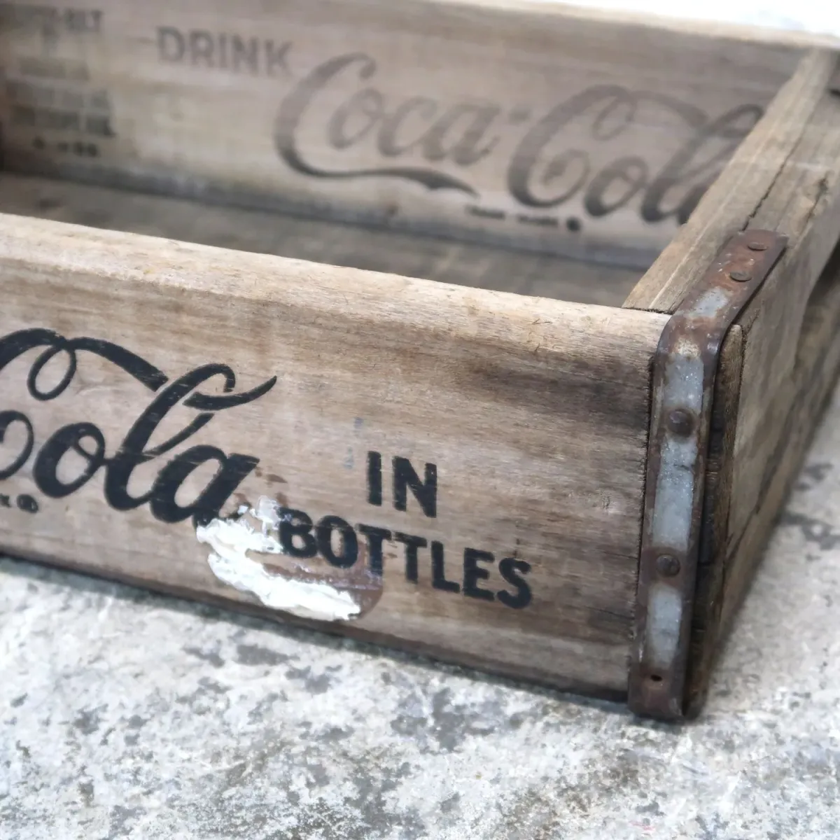 コカコーラ ビンテージ ウッドボックス