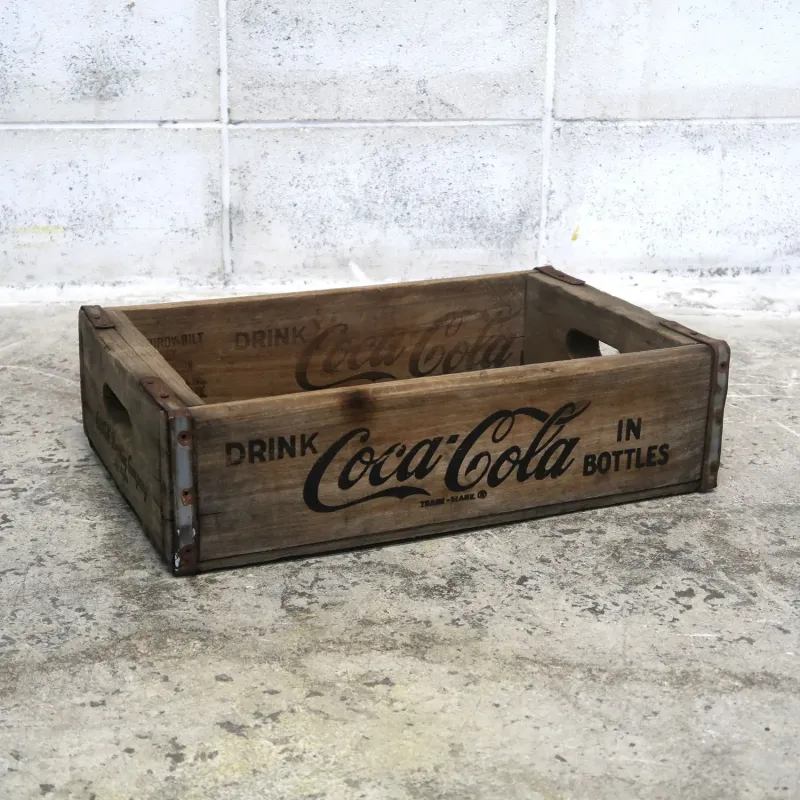 コカコーラ ビンテージ ウッドボックス