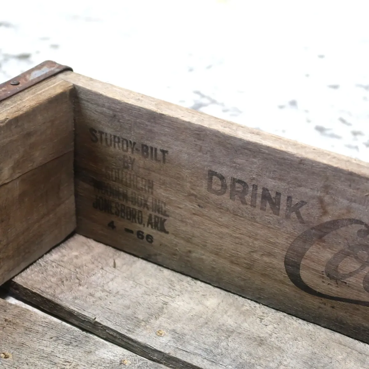 コカコーラ ビンテージ ウッドボックス