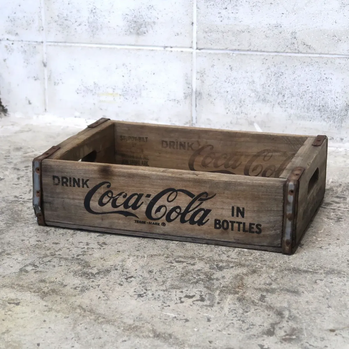 コカコーラ ビンテージ ウッドボックス